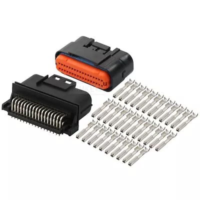 34 Pin/Way JAE MX23A Series ECU Male Female Sealed Waterproof Connector Plug Kit • $12.80