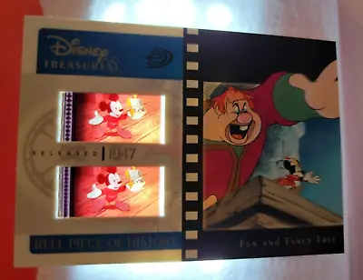 Disney Treasures '47 Mickey Mouse Reel Piece Of History Film Card Fun Fancy Free • $44.95