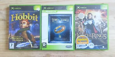 Used XBOX Games HobbitFellowship Ring And Return Of King From Lord Of Rings • £11.99