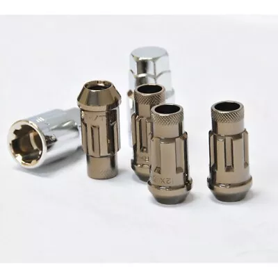 Muteki SR48 Lock Set (12x1.25 Set/4 Chrome Titanium)  32901T • $43.50