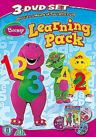 Barney: Learning Pack DVD (2011) Cert U 3 Discs Expertly Refurbished Product • £2.50