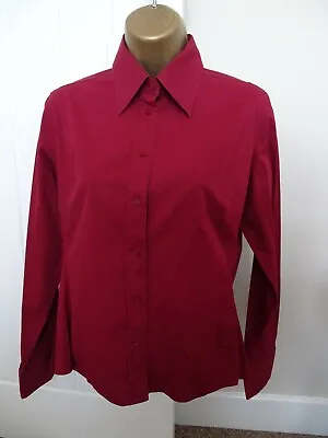 £5.50 • Buy M&S Per Una Button Up Collared Blouse Shirt Size 10 - Great Condition