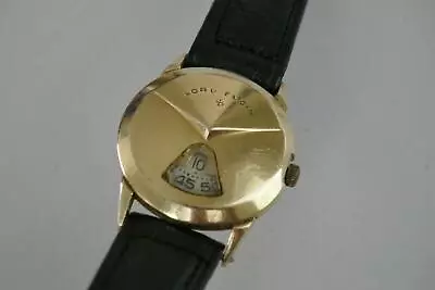 Vintage 1950's Lord Elgin Watch Mid Century Modern 14K GF Wristwatch • $150