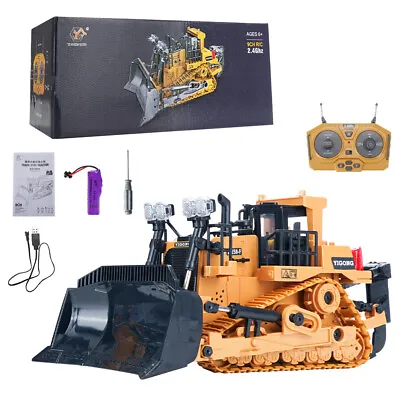 RC Excavator/Bulldozer Toys 1/24 11CH RC Cars Construction Truck Engineering • $33.56