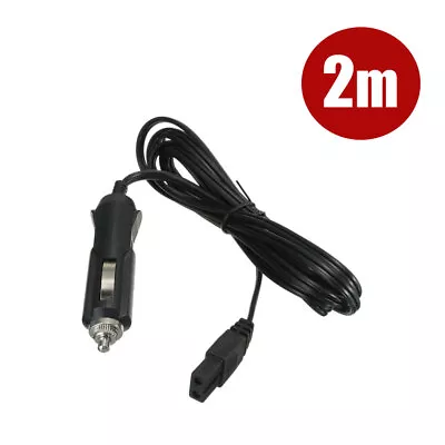 12V DC Replacement Car Cooler Cool Box Mini Fridge 2 Pin Lead Cable Plug Wire • £4.68