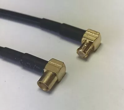 MCX Male Angle To MCX Female Angle RFC100 Coaxial Cable USA Pick Your Length • $11.98