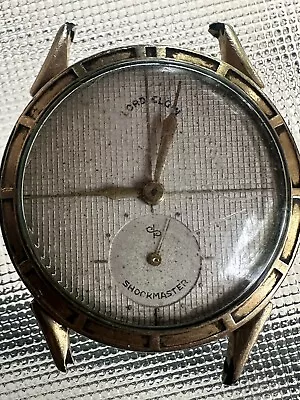 Vintage Lord Elgin ShockMaster 14k Gold Filled Watch. No Band • $35.95