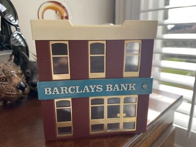 £12.99 • Buy 1970 Barclays Bank Building Money Box With Number Lock 120mm X 82mm X 127mm Vint