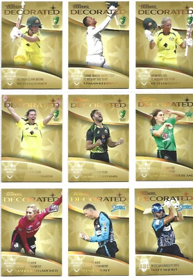 2023/24 Cricket Traders Luxe PARALLEL DECORATED ( D #01/147 ) Choose Your Card. • $25