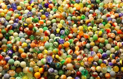 NEW SET OF 182 PCS GLASS MARBLES IN Jar 4 COLOURS Marble Run Game16mm  • £9.99