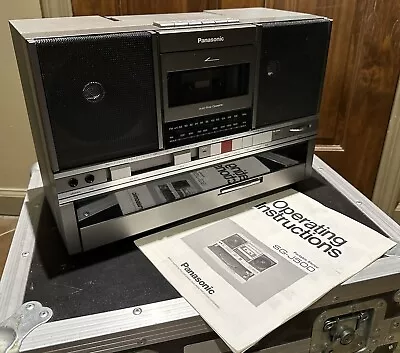 Vintage 1984 Panasonic SG-J500 Boombox Record Player Cassette Tape Radio SGJ500 • $9.99