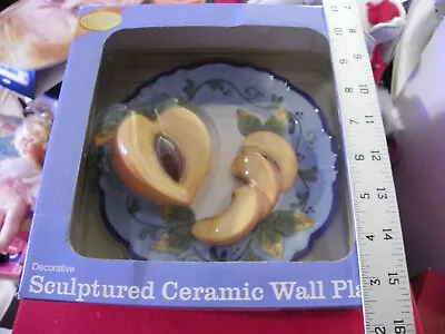 Hanging Plate Apple Plate Wall Decor Vintage Ceramic-NEW • $13