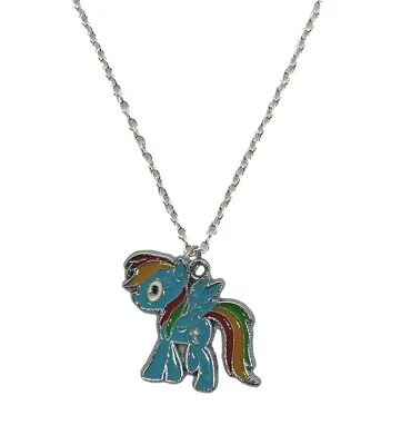 My Little Pony Rainbow Dash Charm Pendant Necklace • $7.99