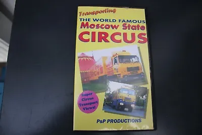 Transporting The World Famous Moscow State Circus VHS Video Tape. Truck Circus. • £4