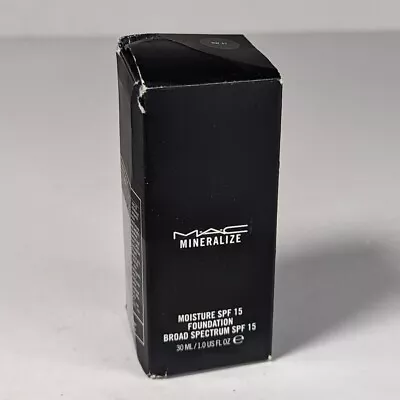 Mac Mineralize Moisture Spf15 Foundation 30ml - Nw47 - New & Boxed  • $49.99