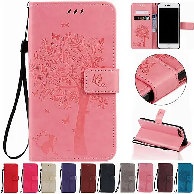 $12.05 • Buy Leather Wallet Case For Samsung Note 20 10 98 Ultra Plus S20 S10 S9 S8 A51 Cover