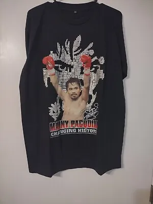 $50 • Buy Vintage Manny Pacquiao Shirt Size 2XL
