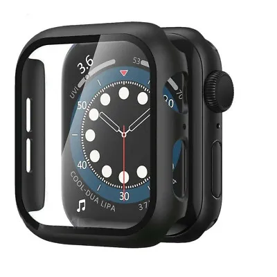 $3.99 • Buy For Apple Watch Screen Protector Case Series 3/4/5/6/7/SE Full Protective Cover 