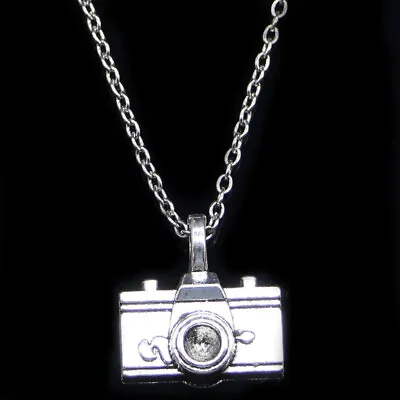 Camera Photography Photographer DSLR Necklace Pendant + Free Gift Bag • £5.99