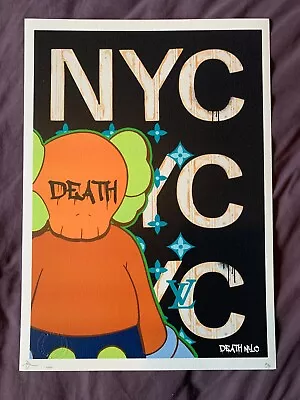 Death Nyc Kaws  Like Obey Eine Eelus Invader Whatson Warhol • £0.99