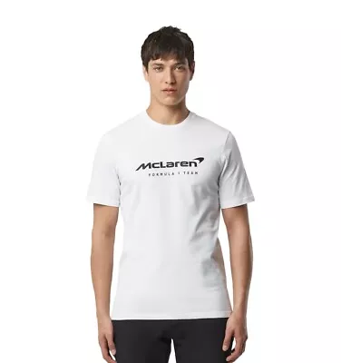 McLaren F1 Miami Grand Prix White Neon T Shirt Official Merchandise • £18