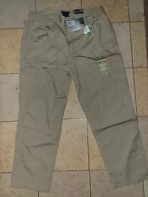  5.11 Tactical 74273 Taclite Pro Pants Beige Men's 42x32 Cargo Ripstop NWT • $42