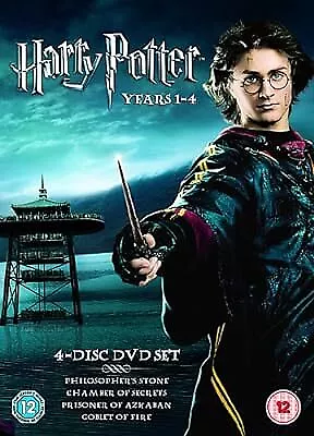 Harry Potter: Years 1-4 (4 Disc Box Set) [DVD]  Used; Very Good DVD • £3.10