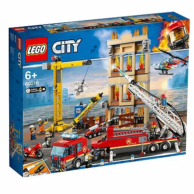 $189.95 • Buy Lego City 60216 - Downtown Fire Brigade Set NEW - FREE SHIPPING