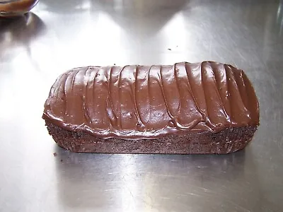Chocolate Sponge Loaf Cake Fudge Icing HomeMade FREE POST Ex National Trust Chef • £9.99