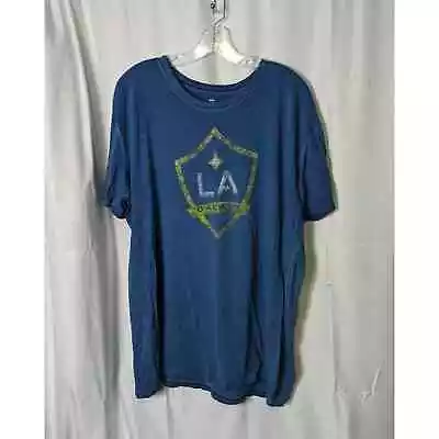 L.A. Galaxy XXL T-Shirt Fanatics Blue MLS Soccer Football • $9.99