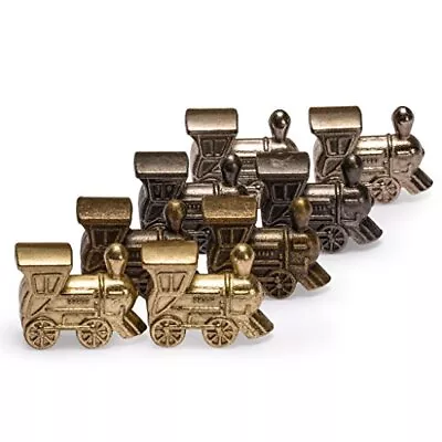 Metal Die-Cast Mexican Train Domino Train Markers - Set Of 8 • $10.88