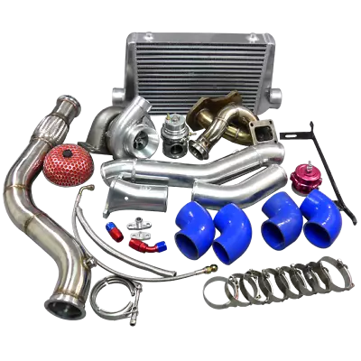 Auturbo Single Turbo Manifold Downpipe Intercooler Kit For Mazda RX7 SA FB 13B • $2579