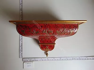 $94 • Buy Red And Black Console For A 1960s German Schmid Boulle Or Neuchateloise Clock