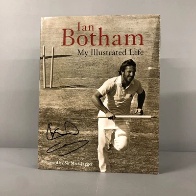 £9.99 • Buy Ian Botham My Illustrated Life HB Book Printed Signature Dust Jacket -FPL -CP