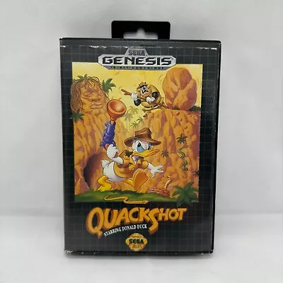 QuackShot Starring Donald Duck (Sega Genesis 1991) UNTESTED • $28