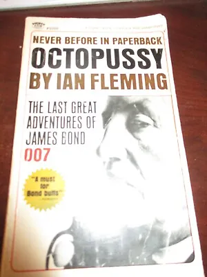 Octopussy Ian Fleming 1st Print 1967 Signet Paperback James Bond Thriller • $19.99