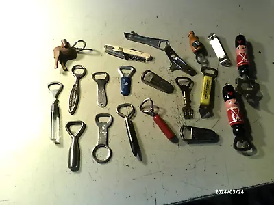 Mixed Lot Of 20 Vintage Advertising Bottle & Can Openers • $5