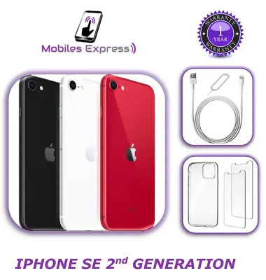 £139.99 • Buy Apple IPhone SE 2020 2nd Gen 64GB IOS Smartphone Unlocked Very Good Condition