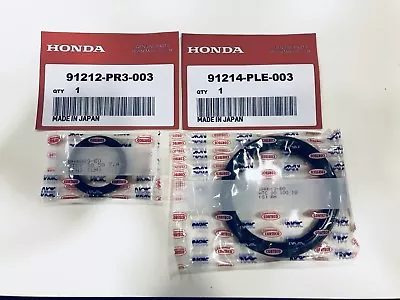 Genuine Nok Oem Honda Acura Oil Pump Front & Rear Main Crank Seal B-series Vtec • $29.99