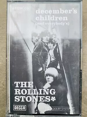 1964-65 (The Rolling Stones*) December's Children Cassette Tape Germany D • $12.99