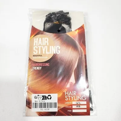 SEGO U Tip Hair Extensions 50 Strands 50g 16 Inch Natural Black • $29.70