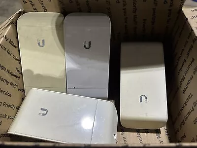 LOT OF 4 Ubiquiti NanoStation Loco M2 Wireless Bridge Access Point AirMax LOCOM2 • $173.97