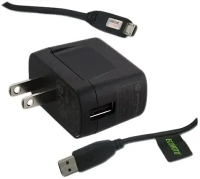 Motorola Fast Rate Charger With Detachable Micro USB Data Cable • $8.49