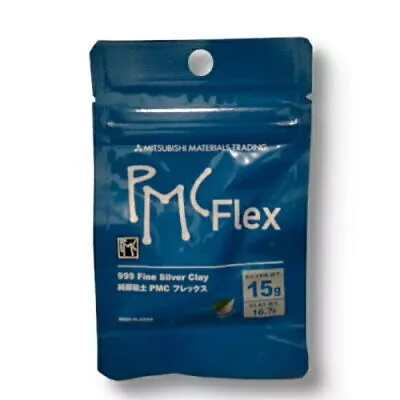 PMC Flex Metal Clay Silver Fine Silver Clay 15g Japan Import Craft From Japan • $74.85