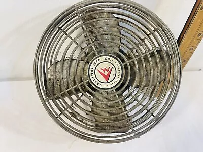 Vintage 12V Cardinal Defrost Fan Classic Car Truck Rat Rod USED. Commercial • $79