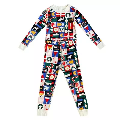 Hanna Anderson Pajama Set Toddler Unisex US 4 /100 SM Long Sleeve Sweatpants • $10