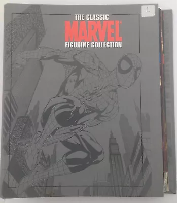 The Classic Marvel Figurine Collection Completed Magazine Binder 1-12 • £6.99