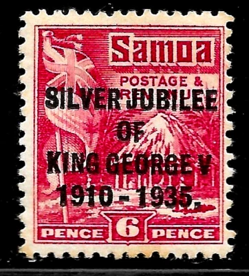 $0.49 • Buy Hick Girl-old Mint  Samoa  Sc#165  King George V. Silver Jubilee        X9574
