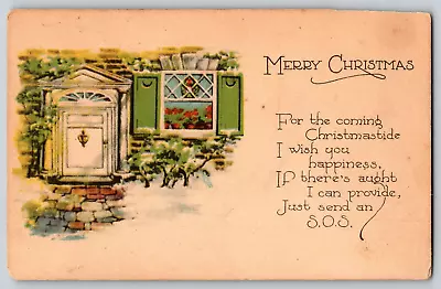 A Merry Christmas - Vintage Postcard Christmas Cards - Posted • $6.20