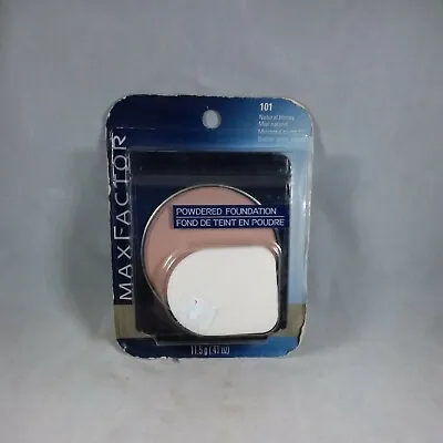 Max Factor Powdered Foundation 101 Natural Honey Sealed • $17.99